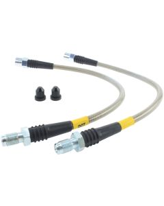 StopTech 08-12 Mercedes C350 / 03-12 Mercedes SL550 Stainless Steel Rear Brake Lines - 950.35504