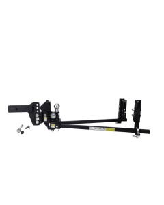 Weigh Safe True Tow Middleweight Distribution 4in Drop & 2in Shank (Rated for 12.5K GTWR) w/WS05 - TTMW4-2XL-KA