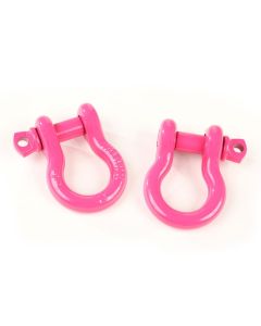 Rugged Ridge Pink 3/4in D-Ring Shackles - 11235.09