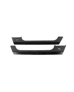 Fishbone Offroad 07-18 Jeep Wrangler JK 2 Door Rocker Guards Scale Armor - FB23054