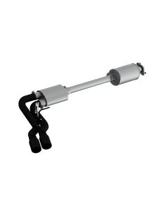 MBRP Black Coated Street Version 3" Catback Pre-Axle Dual Outlet Ford F-150 2015-2020 - S5262BLK