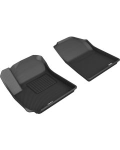 3D MAXpider 2020 Kia Soul Kagu 1st Row Floormat - Black - L1KA05011509