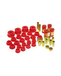 Prothane 95-99 Mitsubishi Eclipse Rear Upper/Lower Control Arm Bushings - Red - 13-301