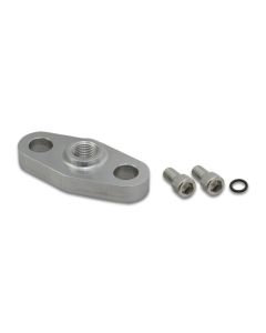 Vibrant Aluminum Turbo Oil Inlet Flange w/ -4AN Male for Garrett GT4202/4294/4508 - 19875