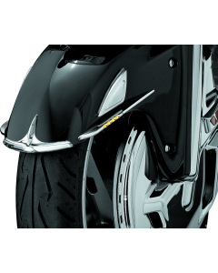 Kuryakyn Front Fender Tip 01-17 Honda GL1800 Chrome - 7321