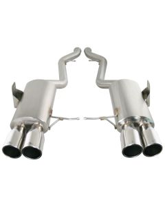 aFe MACHForce XP Exhaust Cat-Back SS-304 08-13 BMW M3 (E90) V8-4.0L - 49-36311-P
