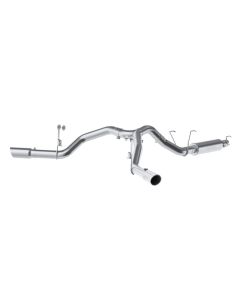 MBRP T409 Stainless Steel 4" Catback Dual Split Side Exit Ram 2500 6.4L 2014-2021 - S5151409