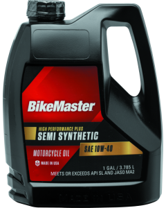 BikeMaster 10W40 Semi Synthetic Oil - Gallon - BIKE-532317