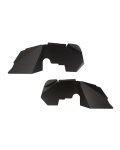 Rugged Ridge Aluminum Fender Liners Front Black 07-18 Jeep Wrangler JK/JKU - 11615.07