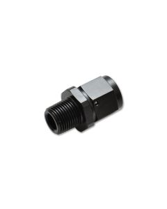Vibrant -4AN to 1/8in NPT Female Swivel Straight Adapter Fitting - 11366