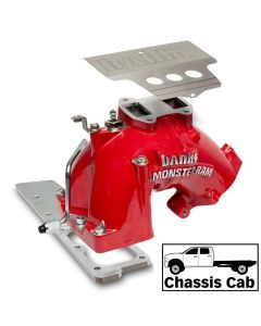Banks Power 13-18 Dodge RAM 6.7L Monster-Ram Intake System W/Fuel Line-Chassis Cab Red - 42804-R