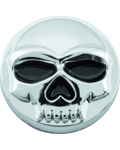 Kuryakyn Replacement Zombie Windshield Emblem Chrome - 1189