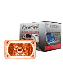 Oracle Pre-Installed Lights 4x6 IN. Sealed Beam - Amber Halo - 6909-005