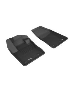 3D MAXpider 2017-2020 Jeep Compass Kagu 1st Row Floormat - Black - L1JP01611509