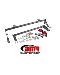 BMR 05-14 S197 Mustang Rear Bolt-On Hollow 35mm Xtreme Anti-Roll Bar Kit (Poly) - Black Hammertone - XSB005H