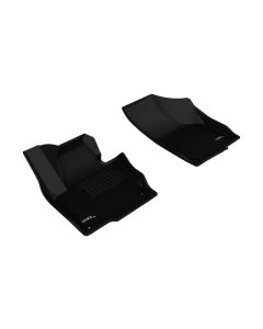 3D MAXpider 2009-2019 Volkswagen Tiguan/Tiguan Limited Kagu 1st Row Floormat - Black - L1VW02111509