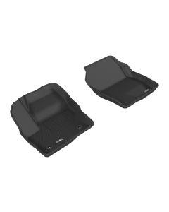 3D MAXpider 2015-2019 Ford Escape Kagu 1st Row Floormat - Black - L1FR10611509