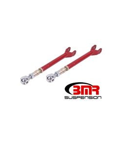 BMR 08-17 Challenger Lower Trailing Arms w/ On-Car Adj. Rod Ends - Red - LTA112R
