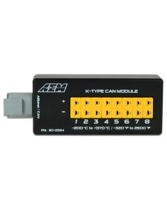 AEM 8 Channel K-Type Thermocouple EGT CAN Module - 30-2224
