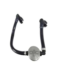 J&L 3.0 Black Anodized Oil Separator (Passenger Side) Ford Mustang GT | Mach I 2018-2022- J&L-3024P-B