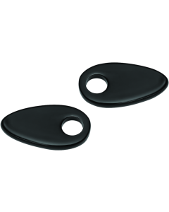 Kuryakyn Fender Strut Cover Plates Gloss Black - 2578