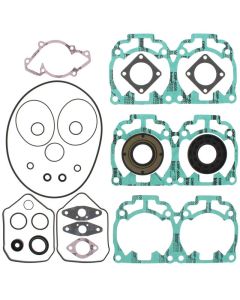 Vertex Pistons 00-01 Formula Deluxe 700/01-02 Grand Touring 700 Complete Gasket Kit w/ Seals - 711255