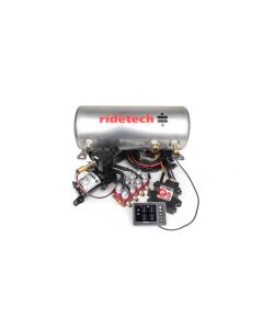 Ridetech RidePro E5 Air Ride Suspension Control System 3 Gallon Single Compressor 1/4in Valves - 30534000