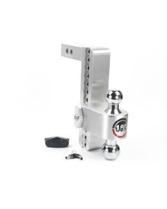 Weigh Safe 180 Hitch 10in Drop Hitch & 2in Shank (10K/12.5K GTWR) - Aluminum - CTB10-2