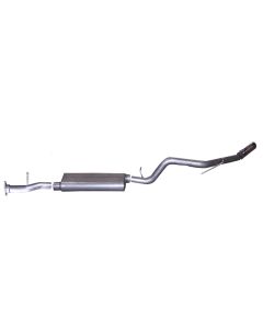 Gibson 06-09 Chevrolet Trailblazer LT 4.2L 2.5in Cat-Back Single Exhaust - Aluminized - 315599