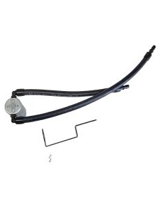 J&L 5.7L Passenger Side Oil Separator 3.0 - Clear Anodized Jeep Grand Cherokee 2011-2019- J&L-3066P-
