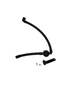J&L 2021-2025 Ford Bronco 2.7L 3.0 Oil Separator Passenger Side- Black - 3073P-B