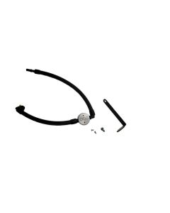 J&L 2021.5-2024 Ford Bronco 2.3L EcoBoost Oil Separator 3.0 Passenger Side - Clear Anodized - 3075P-C
