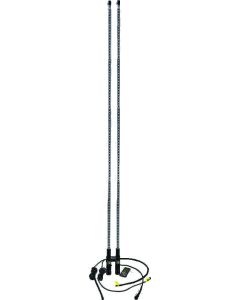 QuadBoss Qb 6Ft Clear Dual Whip Bt - 609667