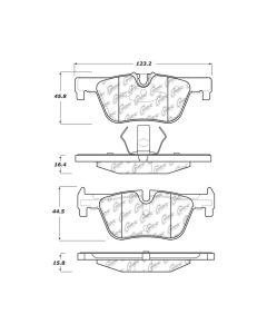 StopTech Street Touring Brake Pads - 308.16130