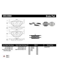 High-Performance Rear Brake Pads for BMW - StopTech
