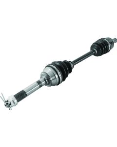 QuadBoss 18-20 Kawasaki KAF400 Mule SX Front Left Replacement Axle - 609381
