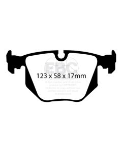 EBC 04-06 BMW X3 2.5 (E83) Greenstuff Rear Brake Pads - DP21118