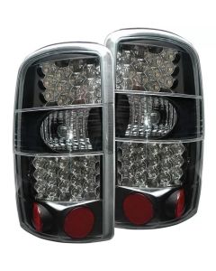 ANZO 2000-2006 Chevrolet Suburban LED Taillights Black - 311003