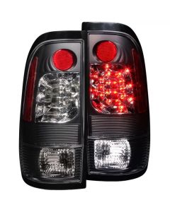 ANZO 1997-2003 Ford F-150 LED Taillights Black - 311027