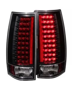 ANZO 2007-2013 Chevrolet Suburban LED Taillights Black - 311084