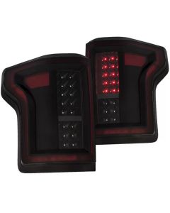 ANZO 2015-2016 Ford F-150 LED Taillights Black - 311261