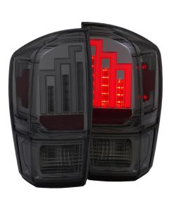 ANZO 2016-2017 Toyota Tacoma LED Taillights Smoke - 311282