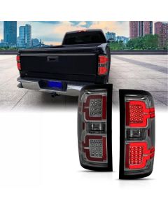 ANZO 2014-2018 Chevy Silverado 1500 LED Taillights Smoke - 311290