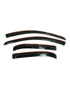 AVS 07-14 Chevy Tahoe Ventvisor In-Channel Front & Rear Window Deflectors 4pc - Smoke - 194514