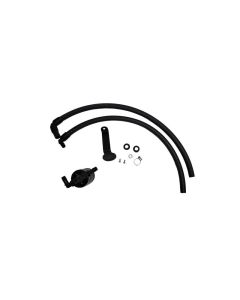 J&L Driver Side Oil Separator 3.0 - Black Anodized Toyota Tundra 3.5L Turbo 2022-2024- J&L-3115D-B