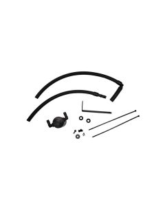 J&L 22-25 Subaru BRZ/GR86 2.4L Passenger Side Oil Separator 3.0 - Black Anodized - 3117P-B