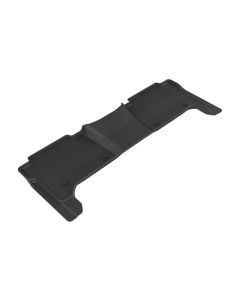 3D MAXpider 2017-2020 Nissan Armada Kagu 2nd Row Floormats - Black - L1NS09521509