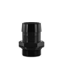 Mishimoto -16ORB to 1 1/4in. Hose Barb Aluminum Fitting - Black - MMFT-16ORB-114BK