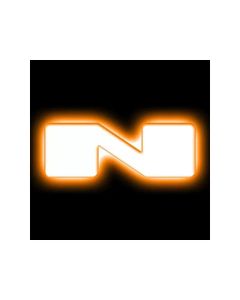 ORACLE Lighting Universal Illuminated LED Letter Badges - Matte Wht Surface Finish - N SEE WARRANTY - 3140-N-005