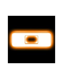 ORACLE Lighting Universal Illuminated LED Letter Badges - Matte Wht Surface Finish - O SEE WARRANTY - 3140-O-005